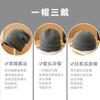Autumn and winter soft wool beanie hat for men, warm headwrap hat, plain solid color cold weather hat, Korean style trendy pullover hat for women