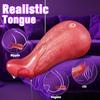 Tongue Vibrator Sex Toy for Women Realistic Vibrators Adult Sex Toys with 9 Licking Vibrating & Heating Modes for Clitoral G Spot Stimulator
