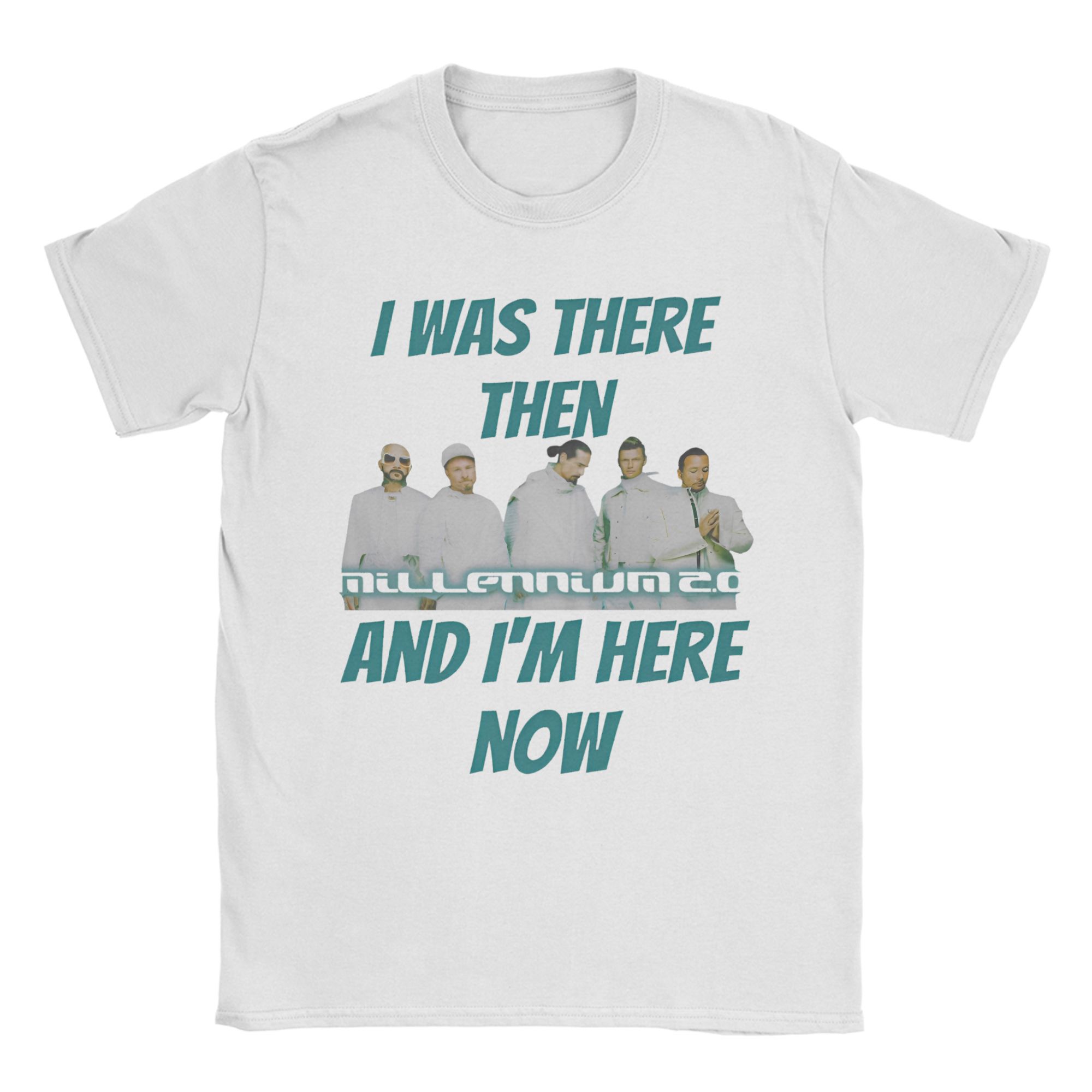 BenberFashion Backstreet Boys Back Millennium T-shirt Heren Dames 100% Katoen Geweldig T-shirt Ronde Hals Tees Korte Mouw Kleding Plus Size 4XL