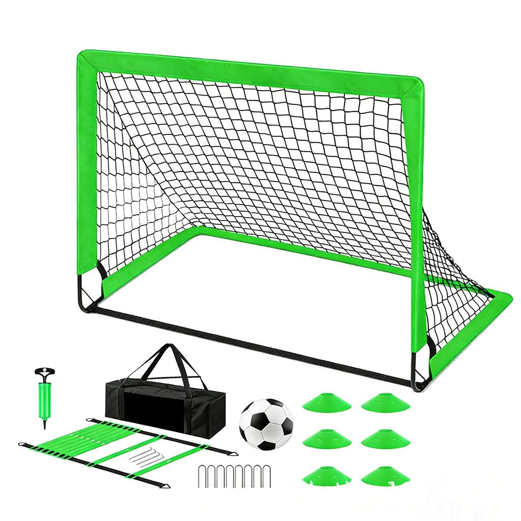 Foldable Portable Football Goal Set - Professional Training Equipment