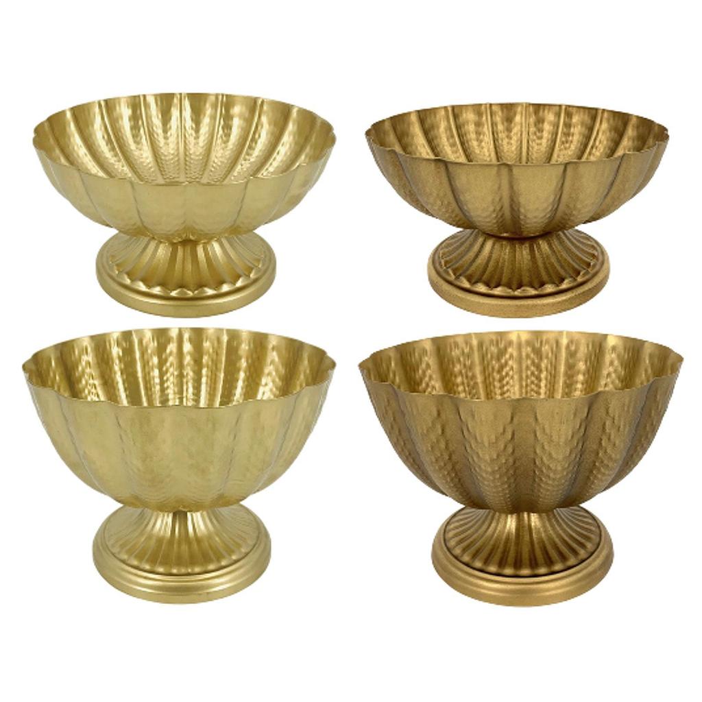 Blomvas Kompottvas Gåva Dekorativ Bordsdekoration Blomsterarrangemang Planteringskruka för Kontor Hem Bokhylla Evenemang Kök