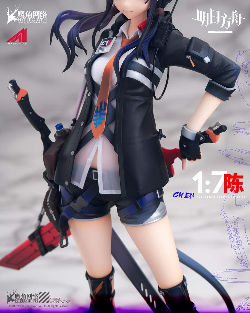 APEX-TOYS 1/7 Scale "Arknights" Chen Arknights Ch'en PVC & ABS Pre-painted Figure [Parallel Import]
