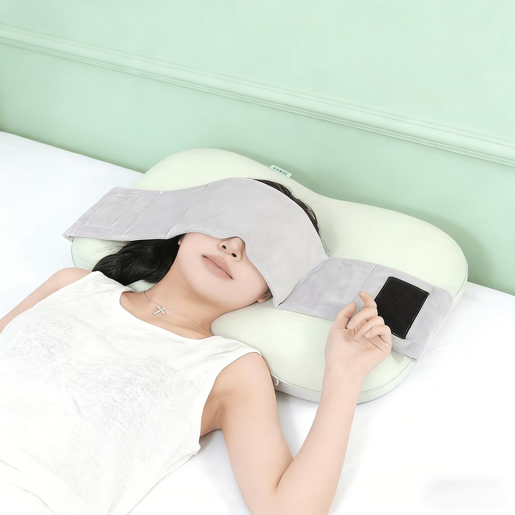 New Gravity Eye Mask Perfectly Suited for Side-sleeping Back-sleeping and Stomach-sleeping Positions
