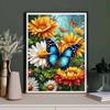 5D Diamond Painting, Peony Flower Sticker Diamond Cross Stitch Decorative Painting
