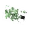 Simulation Greenery Potted Plant Wall Decal Easy Peeling and Stick Design Waterproof PVC Sticker for Indoor Space
