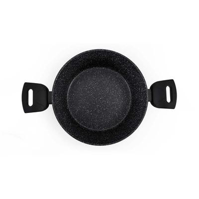 Panela de Alumínio Preta de 24 cm Doris Ft24tfi da