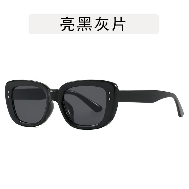 Vintage Stylish Sunglasses Women Cat Eye Shape Anti-reflective Women Sun Glasses Hot Selling Men Sunglasses черный серый