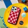 Checked chess board lattice Phone Case For iPhone 17,16,15,14,13,12,11,Pro,Max,Plus,Mini Magnetic Magsafe Wireless Charging