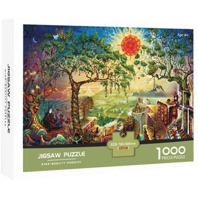JQ Living 1000-piece Jigsaw Puzzle, Scenery Under the Scorching Sun