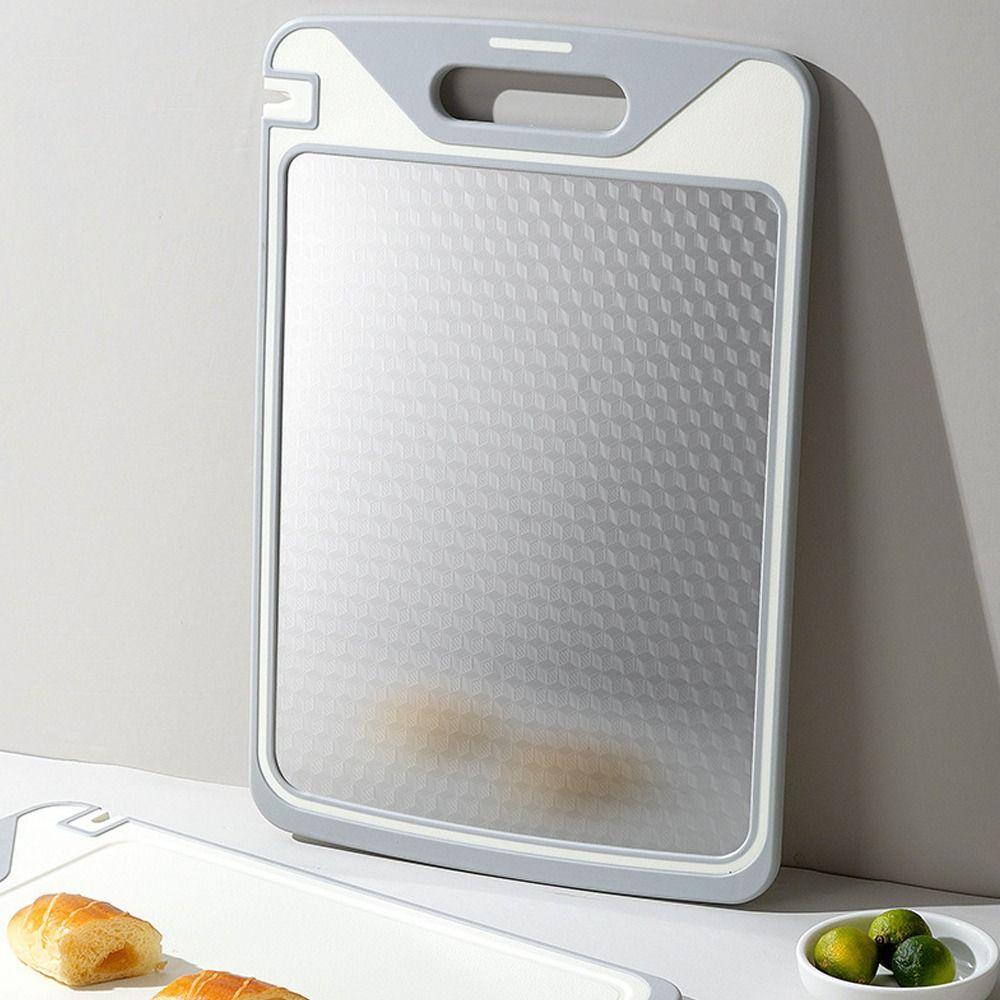 Double Sided Chopping Board Stainless Steel Chopping Block Durable Cutting Board  Kitchen Supplies