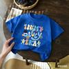 Kids Cute Honey Bluey Printed T Shirt Casual Soft Short Sleeve Tees for Boys Girls Cartoon Comfortable Summer Tops Est 2018
