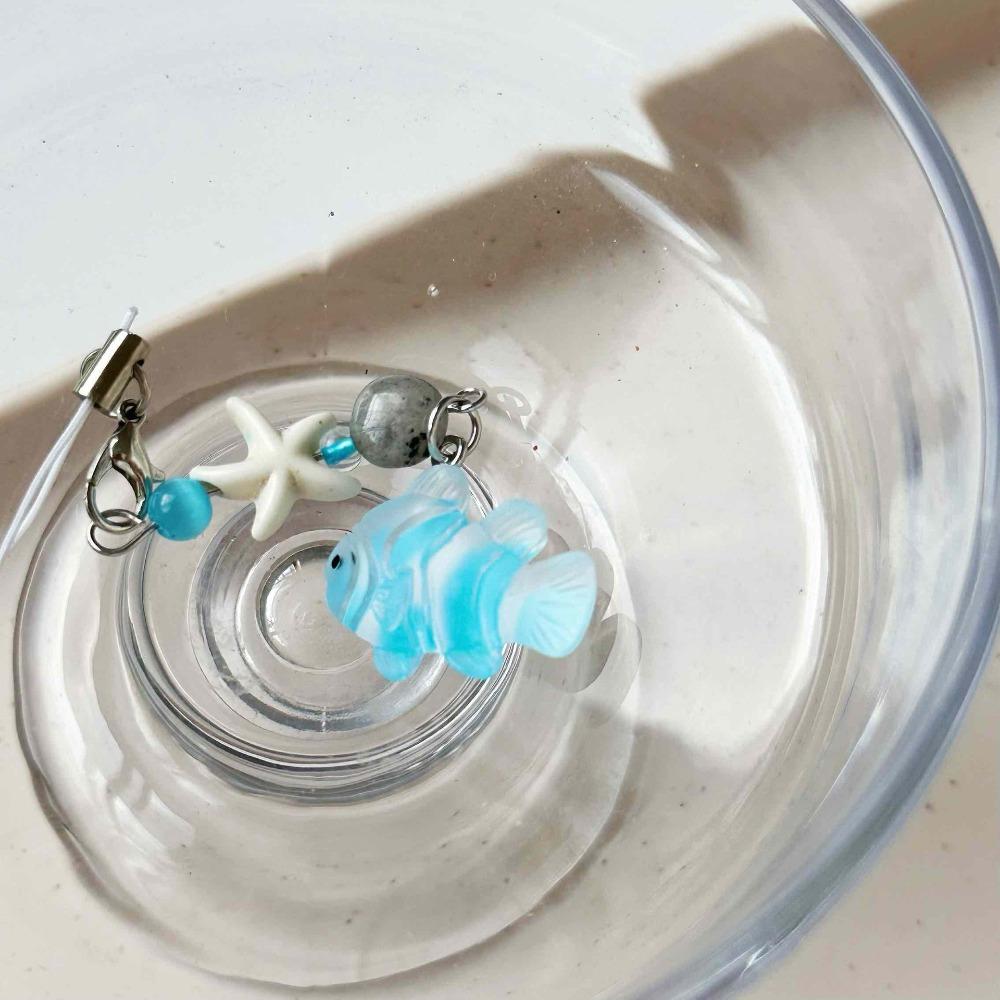 Keychain Fish Phone Chain Little Fish Mobile Phone Chain Phone Hanging Rope  Phone Charms