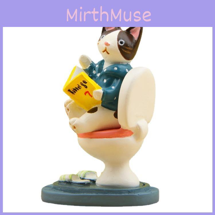 Cartoon Cat Resin Figurine For Party Favor And Business Promotion