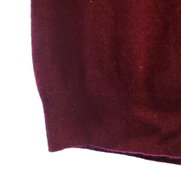 UNIQLO cashmere Long sleeve sweater S Red knit Women Used