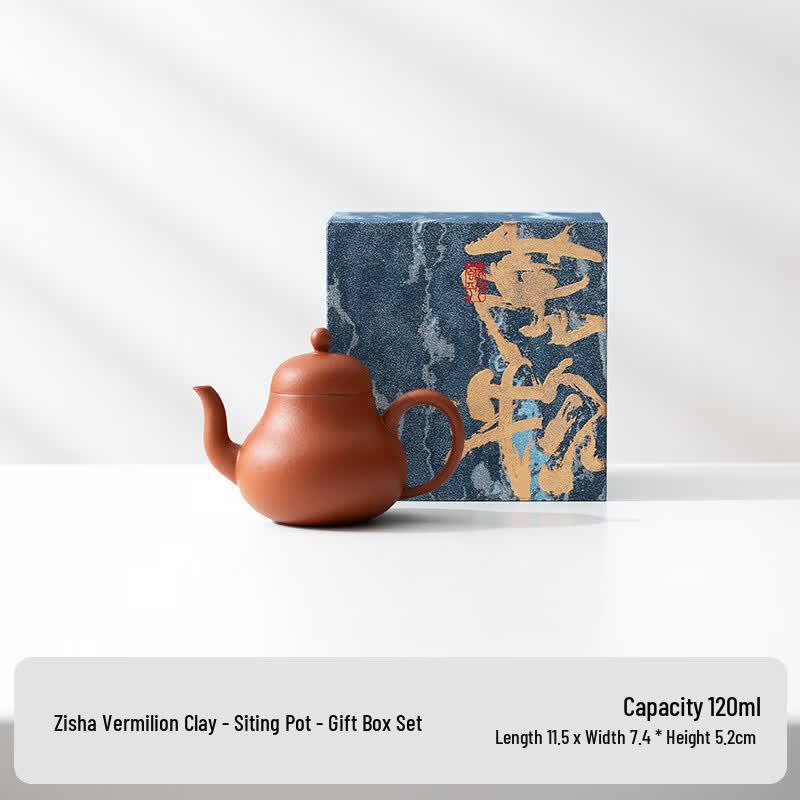 Zisha Siting Pot 200ml Kung Fu Teapot