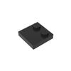 100pcs  MOC Bricks Compatible Assembles Particles 33909 2x2 Half Edge 2 Bump Base Plat Building Blocks Parts Kid Toys