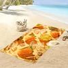 Crystal Fruits and Citrus Design Beach Towel quick-drying for travel outdoor sports jogging beach and swimming
