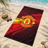 FC Manchester Microfiber Beach Towel Quick Dry Sand Free Lightweight Beach Towels for Travel Swimming Camping