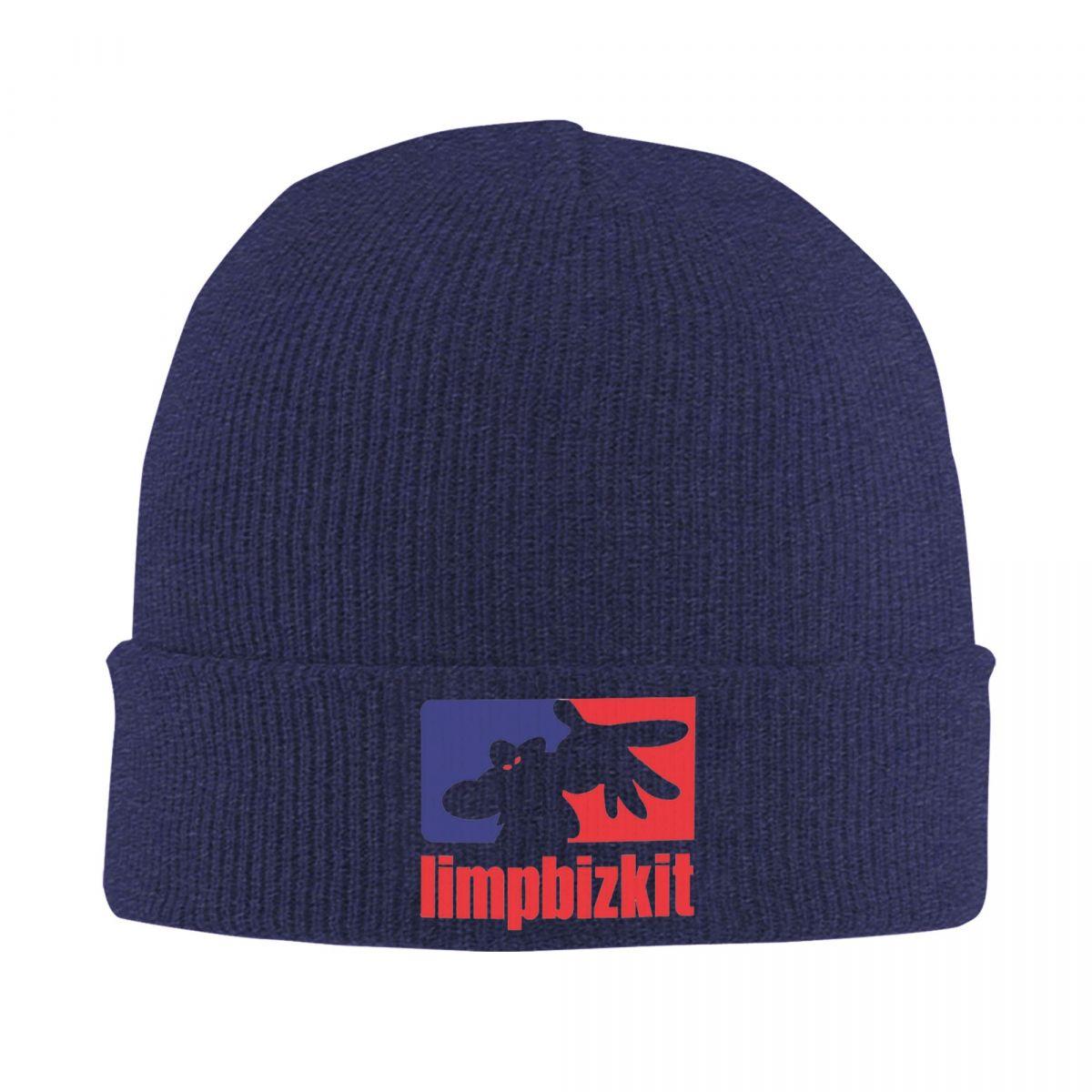 

Limp Bizkit Warm Knitted Cap Hip Hop Bonnet Hat Autumn Winter Outdoor Beanies Hats for Men Women Adult One Size