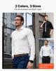 Men's Button Up Shirt, Mens Long Sleeve Wrinkle-free Button Down Dress Shirts, Slim Fit Soft Stretch Fabric for Business Casual or Formal, Work,