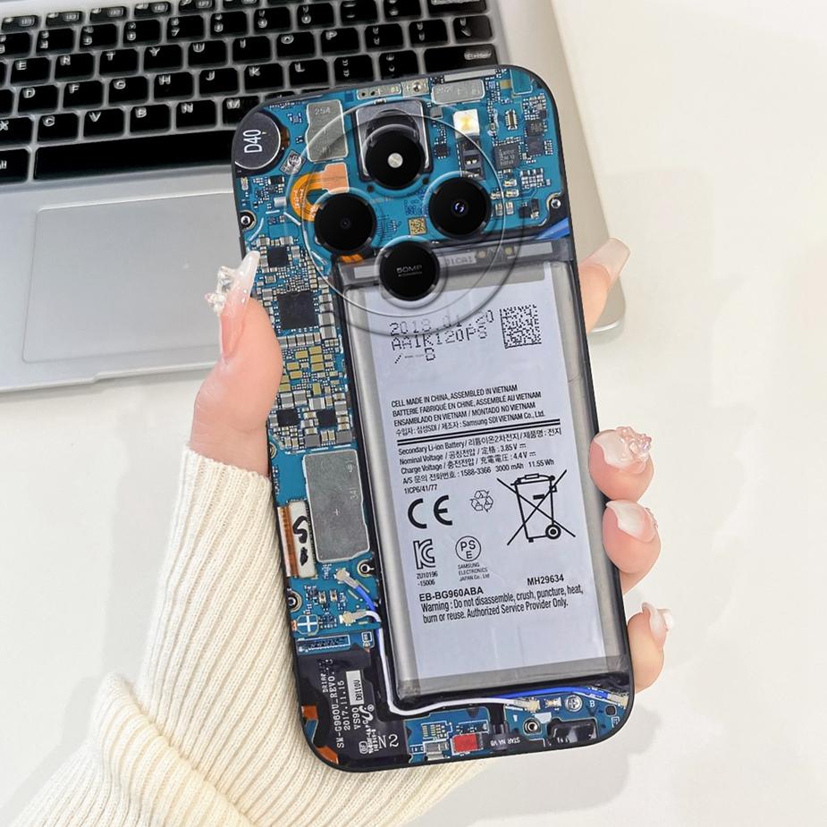 For Xiaomi Poco C75 Case Cute Fashion Cartoon Cover Shockproof Soft TPU Phone Case For Xiaomi Poco C75 PocoC75 Back Cover Bumper