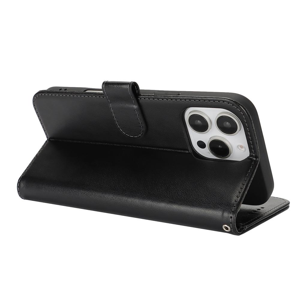 For iPhone 16 Pro Case R61 Texture Wallet Leather Flip Phone Cover