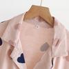 Women's Summer Modal Nightdress: Long Skirt with Short Sleeve Cardigan
