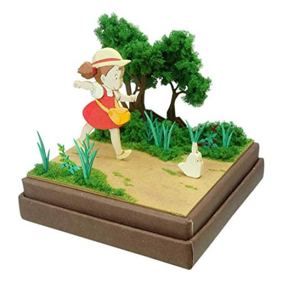 Sankei Studio Ghibli Mini Mein Nachbar Totoro Totoro Mei und Kleiner Totoro Papierbastelset MP07-97