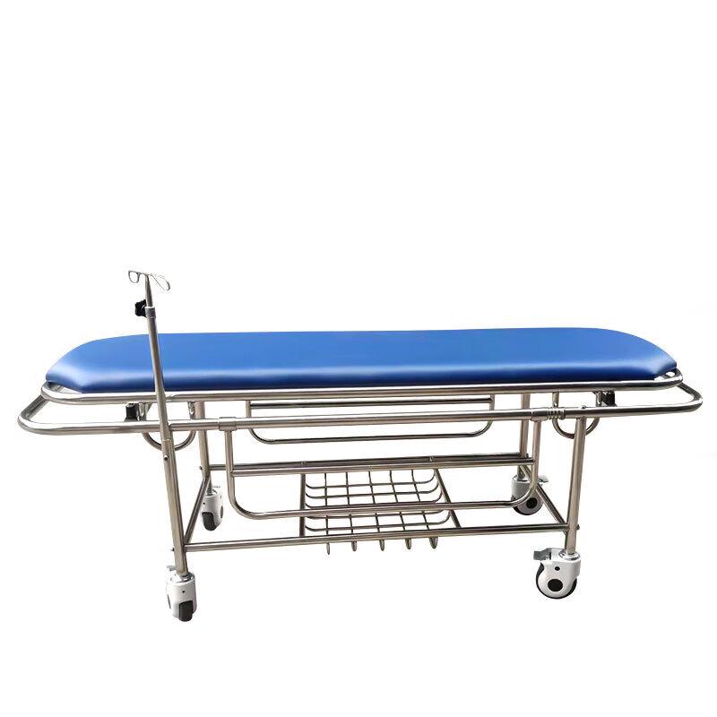 Zuolou Stainless Steel Emergency Rescue Stretcher Trolley