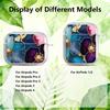Case For Airpods 4 1 3 2 Pro3 Pro Pro2 Clear Earphone Cases Cover Flower Marble