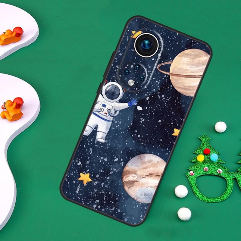 Moon Stars Space Astronaut Case For Honor 200 Lite 50 70 90 X9c X9b X9a X8a X8b X7a X6a X8 X9 Magic 7 5 6 Pro Cover
