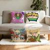 Eltingville Club  Pillow Case Antidustmite Pillowcase Invisible Zipper Silky Short Plush Sofa Cushion Cover