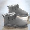 Large Size Platform Cotton Shoes Solid Color Comfortable Soft Warm Snow Boots