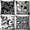 Geometric  Abstract Pattern Pillow Covers Pattern Cushion Cover Suitable for Sofa Bedroom Car Pillow Cover