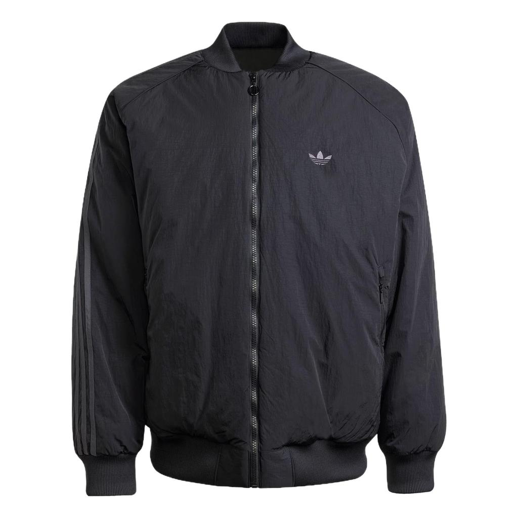 Adidas Os Bomber Casual Loose Comfortable Windproof Cotton Jacket Men Jacket Black JC7546