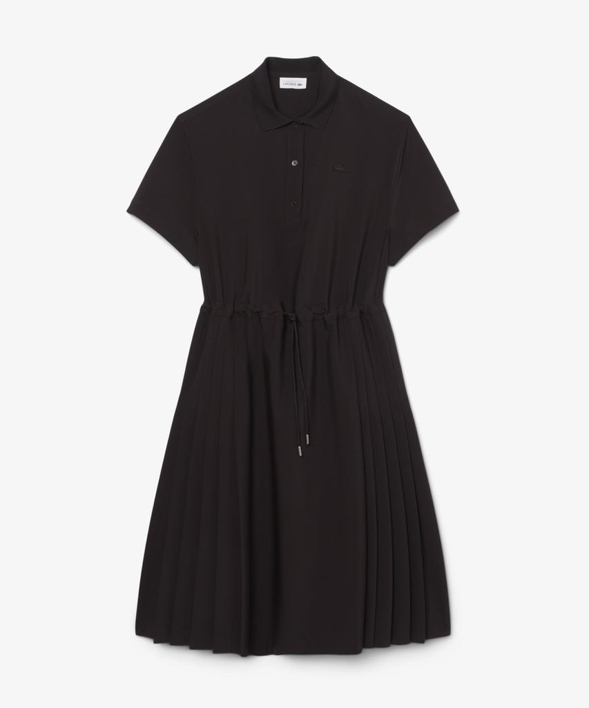LACOSTE Women'S Wool Blend Short Sleeve Polo Dress Ef6837-56G 3La