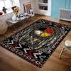 Native American Dreamcatcher Pattern Rug Non-slip Rug Suitable for Living Room and Bedroom Sofas
