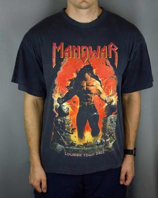 Retro Version Manoval 90er Jahre T-Shirt 2026 Große Größe Geeignet für Männer und Frauen T-Shirt für