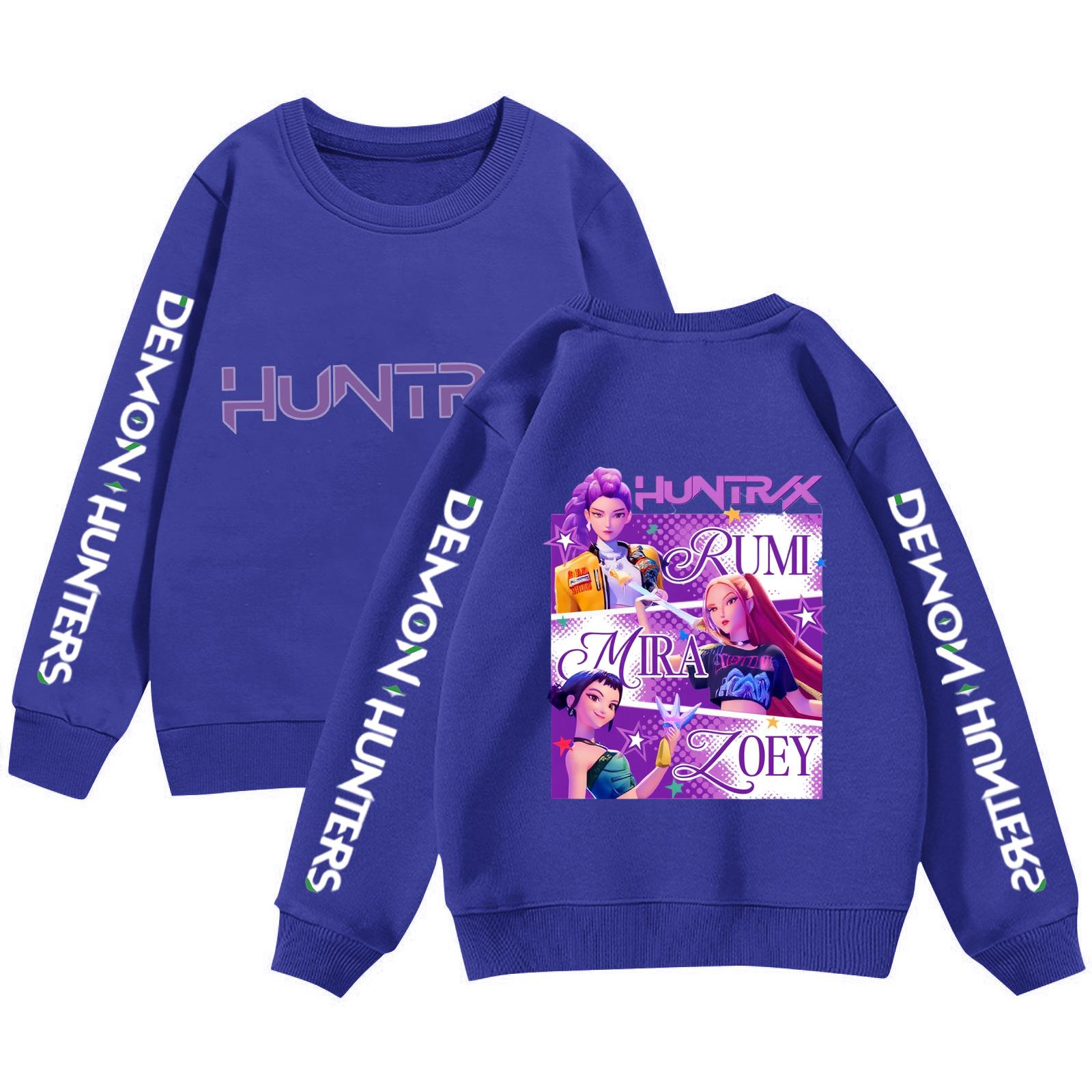 

Kids Sweatshirt Boys Girls Crewneck Sports Sweatshirt Casual Pullover Sweatshirt Sports Shirt 160 синій