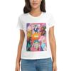 Damen T-Shirt Sing Sommer Kurzarm T-Shirts Rundhals Baumwolle T-Shirts Kleidung Oberteile Streetwear