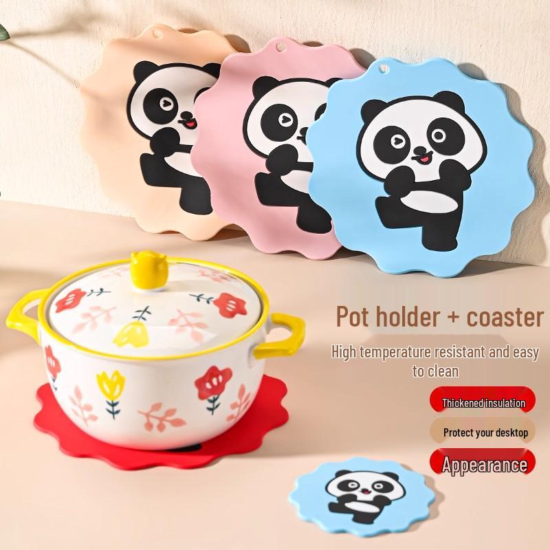 Newcomer Exclusive Cartoon Insulated Table Mat - High Temp Resistant 2025 Kitchen Pad