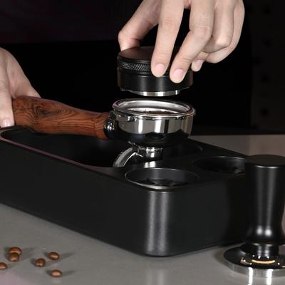 51/53/58mm Mata do Tampera do Kawy Uchwyt ABS Stacja Knock Box do Espresso Stojak na Portafiltr Podstawa Narzędzia do Espresso Akcesoria Baristy