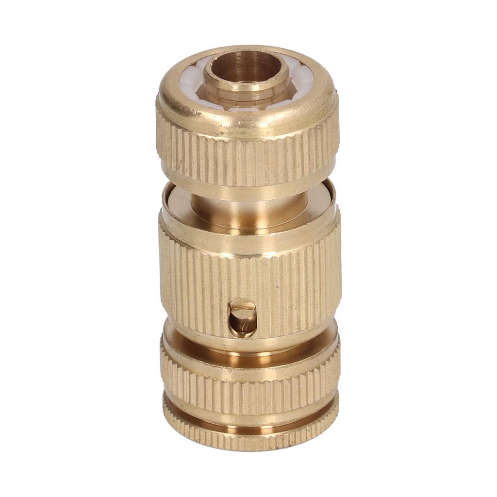 Garden Hose Quick Connect 1 2 Inch Brass Material Removable Wide Range of Applications Durable Hose Connectors