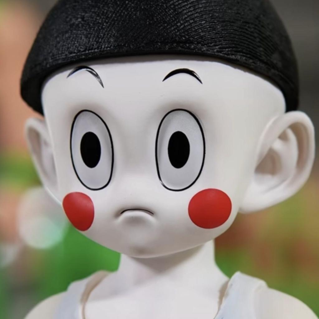 Dragon Ball Studio Eternal Childhood Tien Chaozu Statue Collectible Anime Figure Detailed Warriors Duo Gift Z JT PVC Round Sensory Compression Bouncy