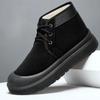 Men's Insulated Thick Cotton Boots, High-top Snow Boots, Outdoor Shoes, Cotton Shoes