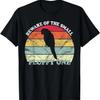 Beware Of The Small Fluffy One Funny Retro Conure Parrot T-Shirt