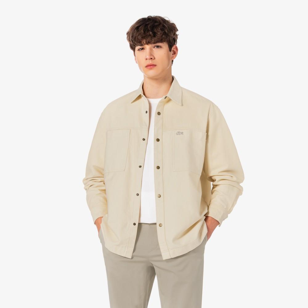 Lacoste Men's JP Relax Fit Chest Pocket Outer Shirt CH9445-56G056
