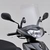 Daytona Motorcycle Screen with Clamp Bar for Axis Z (17-21) Windshield RS Series Long Clear 96553