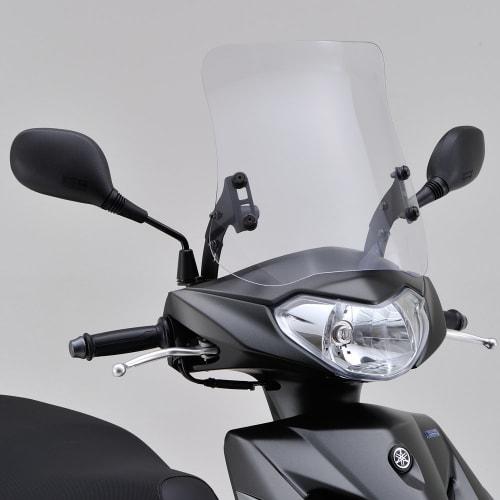 Daytona Motorcycle Screen with Clamp Bar for Axis Z (17-21) Windshield RS Series Long Clear 96553