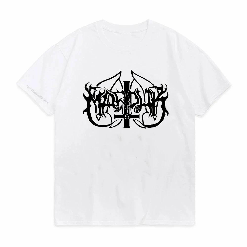 Marduk Band TShirts Casual Hip Hop Unisex Tee Shirts Harajuku Styles Tops Clothing For Unisex Unisex Short Sleeve Cotton Tee Shirt